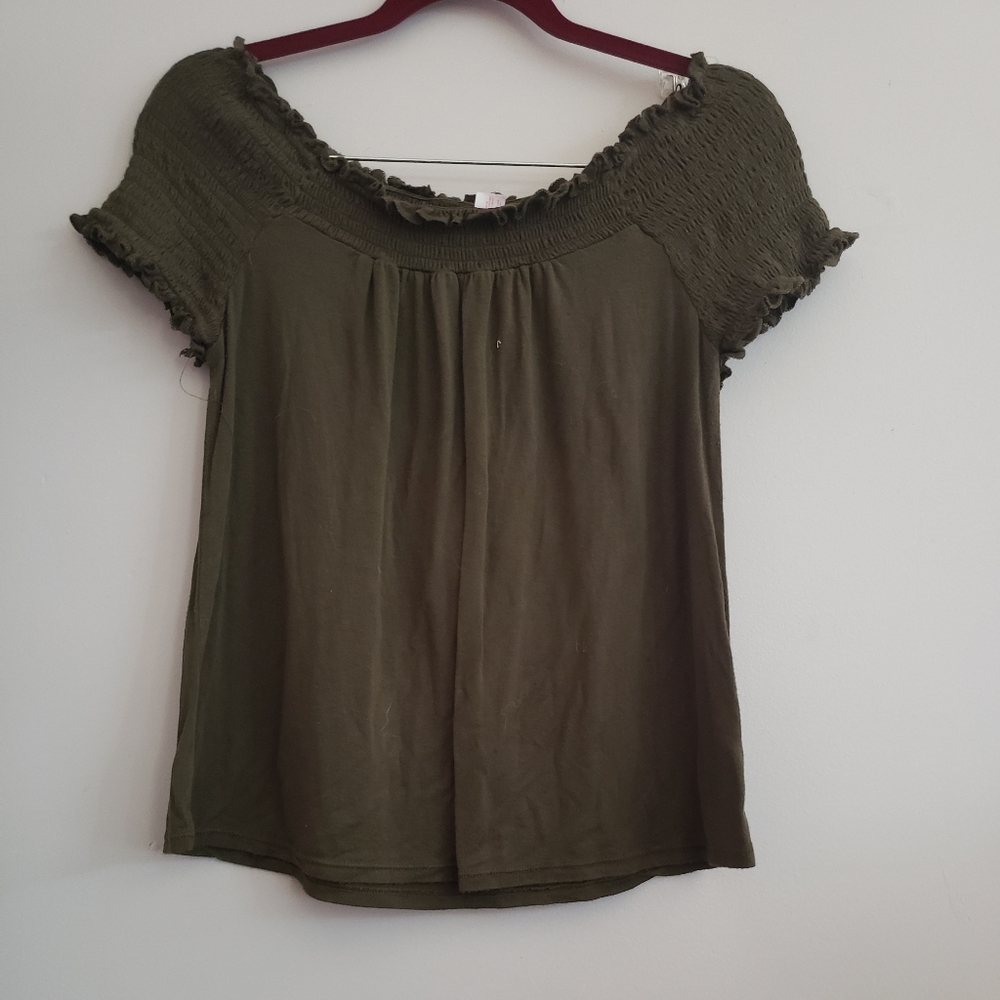 Off Shoulder Shirt